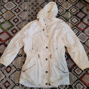 Bogner White Hooded Jacket